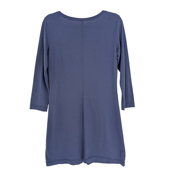 Lilly Pulitzer Juliet Navy Pima Cotton V Neck Preppy Coastal Mini Dress Medium - Picture 6 of 10